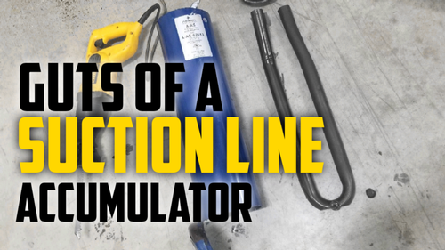 suction line accumulator