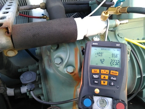 refrigerant pump down