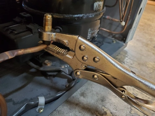 Refrigerant Recovery Pliers