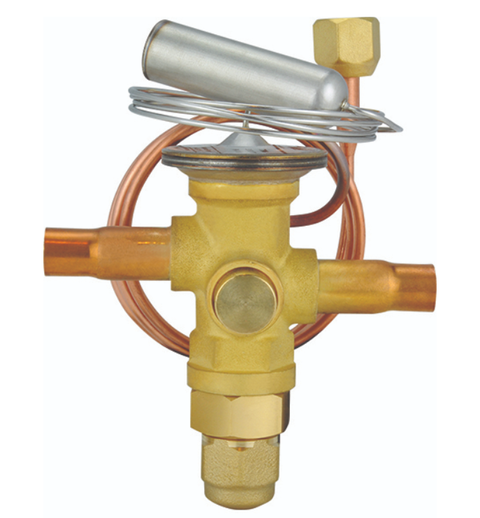 A typical Thermostatic Expansion Valve (TXV)