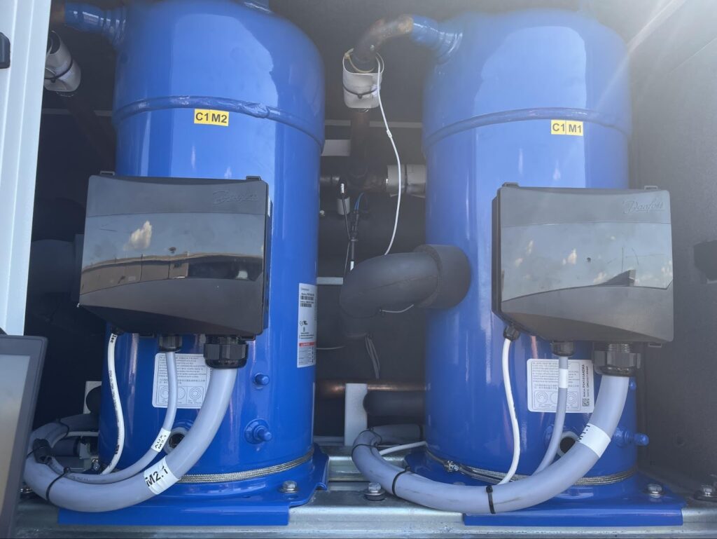 Compressor Staging with two units to meet variable loads