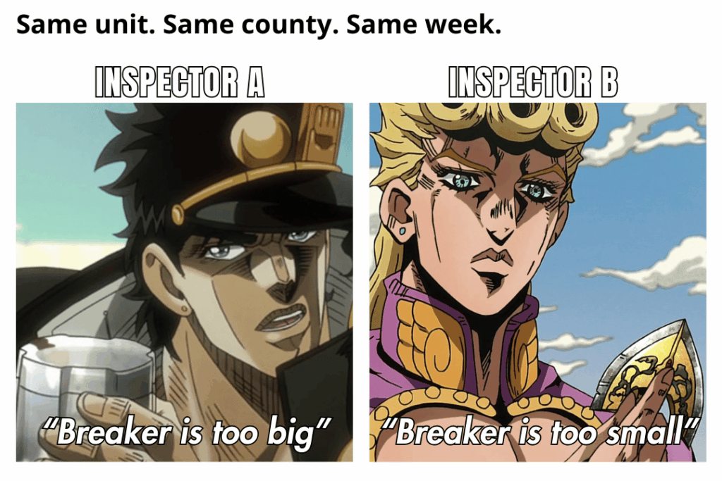 Same same, but different.