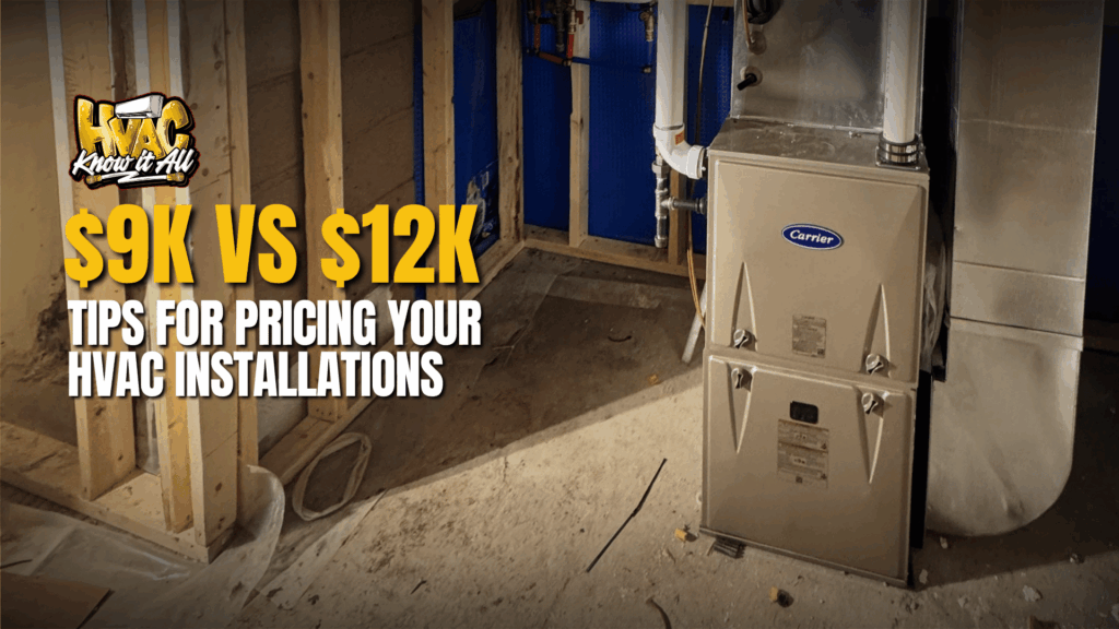 Premium HVAC installation standards and pricing strategies