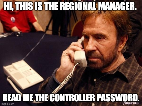 chuck norris wants your password